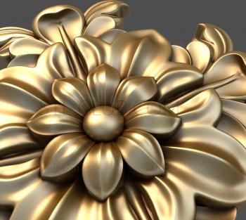 3D модель Садовый цветок (STL)